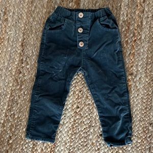 Zara Toddler Boy Velvet Pants